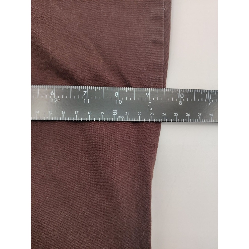Chicos So Slimming Straight Leg Pants Brown Size 0.5 Regular Cotton Stretch - Picture 6 of 10